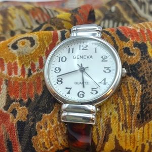 Watch, Women's watch, Geneva watch, cuff watch, bracelet watch